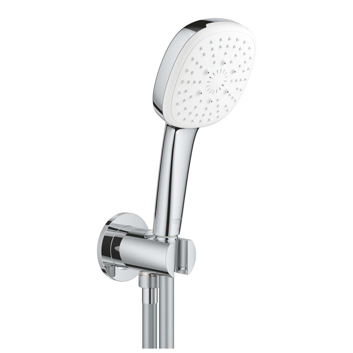 Душевой набор GROHE Tempesta с ручной лейкой и шлангом с держателем хром 26910003