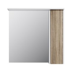 Шкафчик с зеркалом в ванную AM.PM GEM S 75x72x16.7см c подсветкой коричневый M91MPR0751WF38