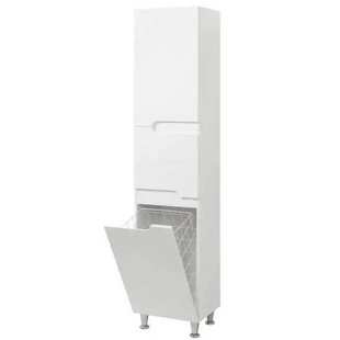 Пенал D-Line 40x190x33.4см монтаж на підлогу білий П 11К 40 Сімпл БЛ