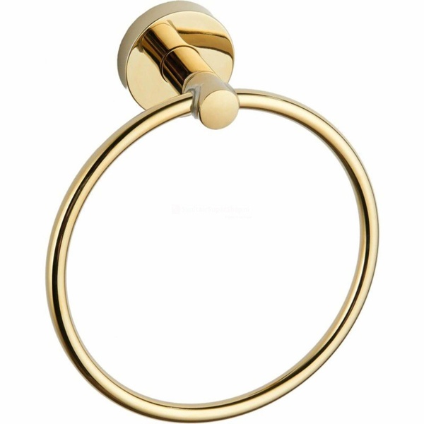 Держатель-кольцо для полотенец REA MIST 05 GOLD 155мм округлый металлический золото REA-80029