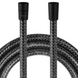 Шланг для душа DROP Snake DuoFlex полимерный с двойным Анти-Твистом 175 см черный матовый SH-H175-BR 1 из 11