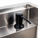 Мийка для кухні із нержавіючої сталі квадратна PLATINUM TZ 500x500x200мм матова 1.2мм із сифоном в комплекті PLS-A40194 3 з 10