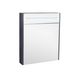 Шкафчик с зеркалом для ванной Q-TAP Robin 60x73x14.5см c подсветкой серый QT1377ZP6002G 1 из 8