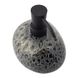 Дозатор для рідкого мила AQUANOVA Ugo настольный на 500мл округлий керамічний чорний UGODIS-994 2 з 3