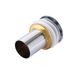 Донний клапан Click-Clack для раковини GLOBUS LUX HG15-03B 65мм без переливу латунь 1 1/4" глянцевий хром 000009973 4 з 6