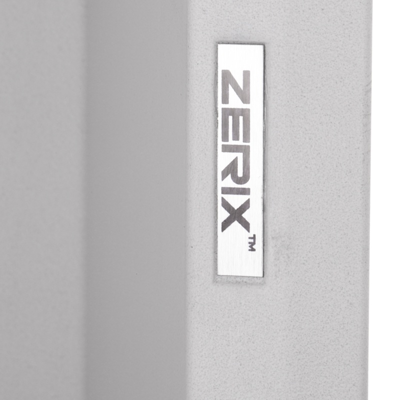 Мойка для кухни гранитная прямоугольная ZERIX ZS-7950S-01 790x500x230мм с сифоном белая ZX4579