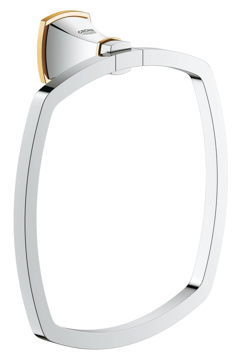 Держатель-кольцо для полотенец GROHE Grandera 40630IG0 179мм прямоугольный металлический хром