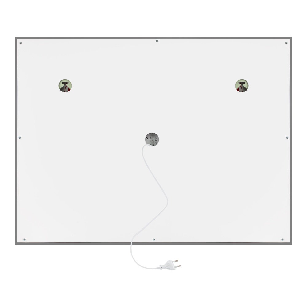 Зеркало прямоугольное для ванной Q-TAP Mideya 60x80см c подсветкой сенсорное включение антизапотевание QT2078B605W
