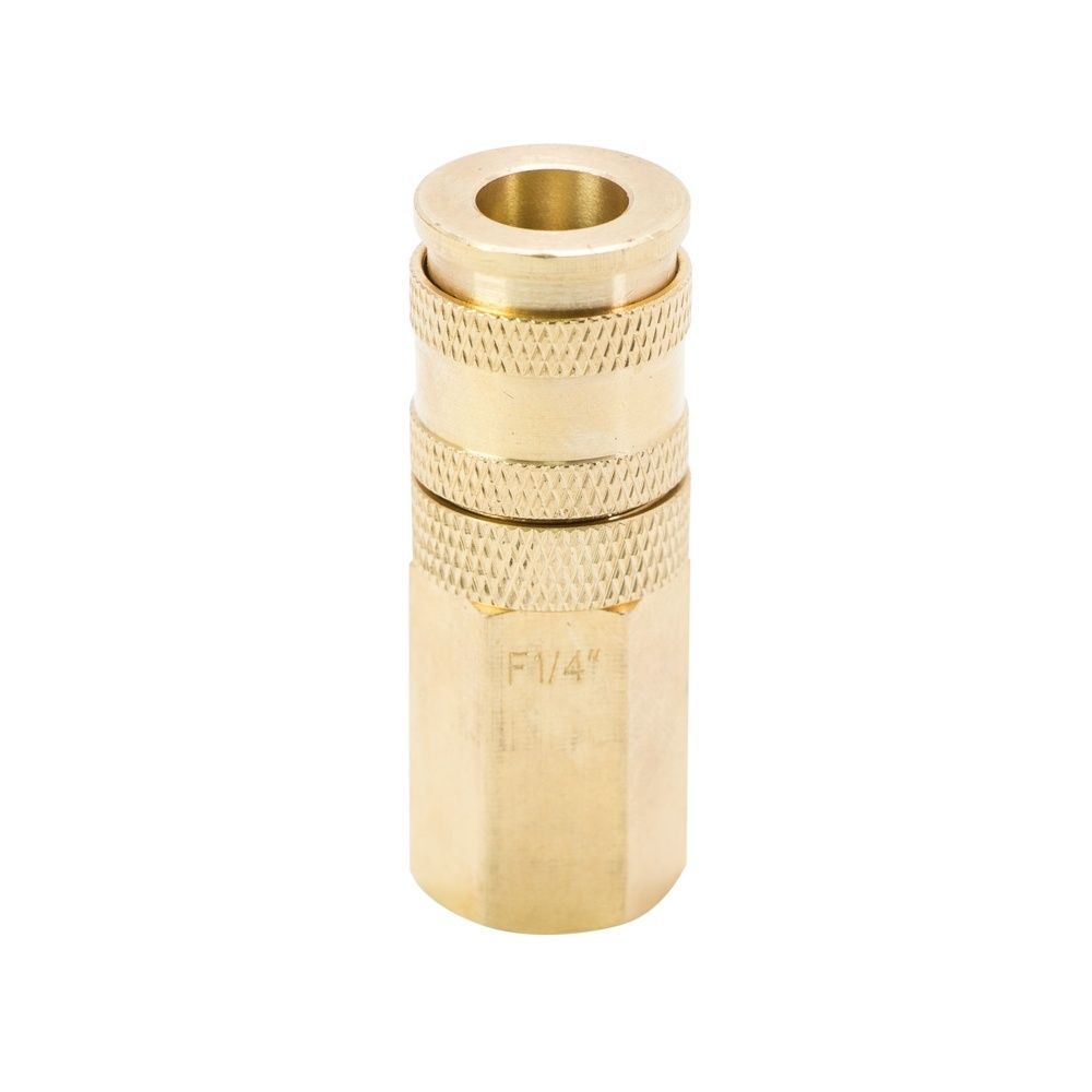 Соединение быстросъемное усиленное с фиксатором FT 1/4" (латунь) SIGMA (7021641)