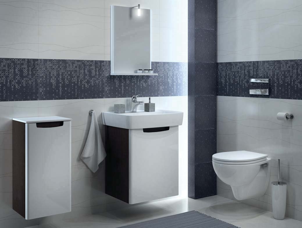Зеркало прямоугольное для ванны с полочкой KOLO REKORD 60.5x44.3см c подсветкой 88418000