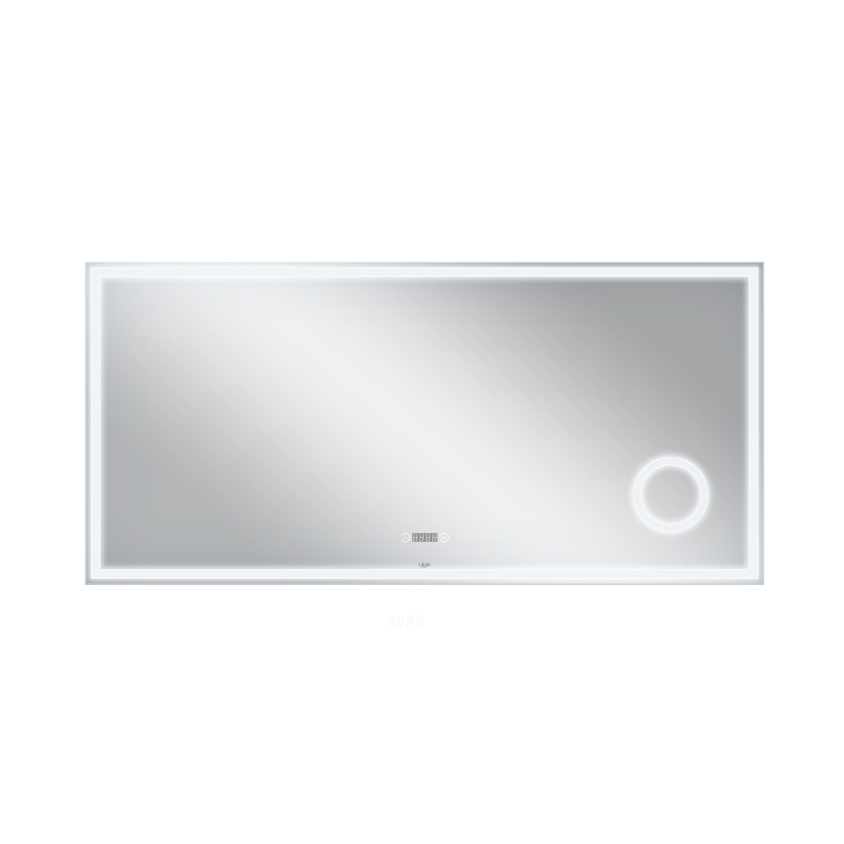 Зеркало прямоугольное для ванны Q-TAP Stork 70x140см c подсветкой сенсорное включение QT1578142270140W