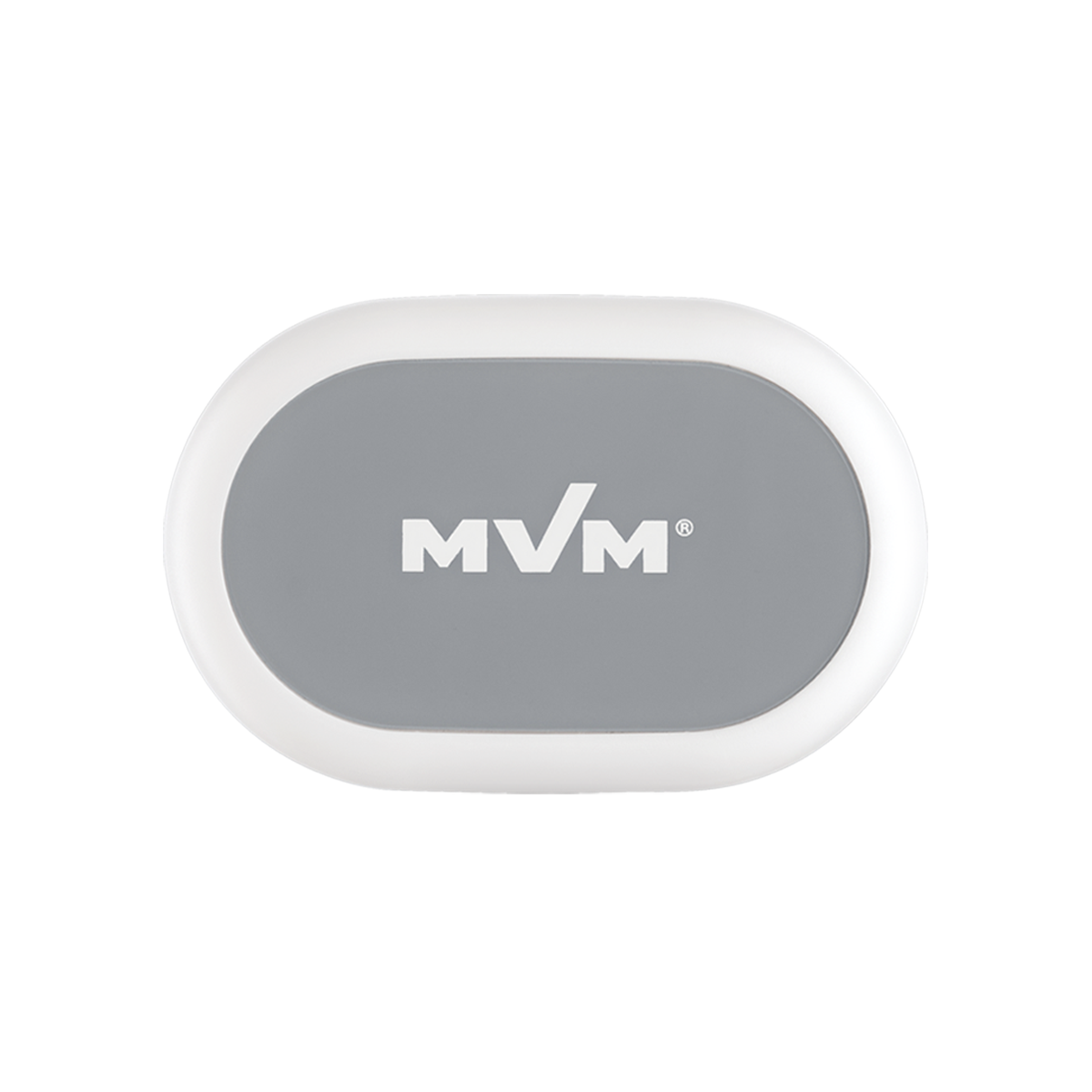 Тримач для швабри MVM округлий пластиковий сірий BP-19 white/gray