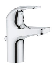 Кран для раковини однозахватний GROHE Start Curve хром латунь з донним клапаном 23765000