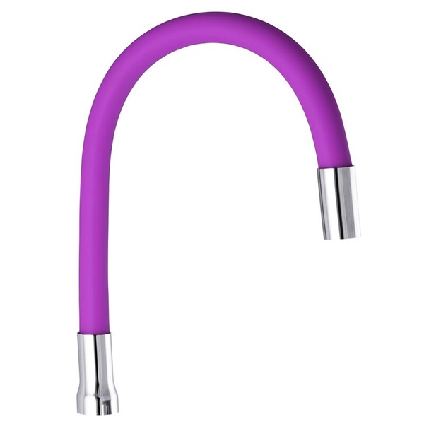 Излив для смесителя CHAMPION гибкий рефлекторный для кухни 50см фиолетовый 3/4" GU0019