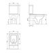 Унитаз-компакт напольный белый VOLLE LARIOS сиденье микролифт выпуск в стену 13-27-384 2 из 2