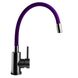 Кран для кухни одноручный гибкий MIXMIRA MS1-203SM фиолетовый нержавеющая сталь 000018638 1 из 4