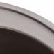Мийка для кухні гранітна кругла PLATINUM 510 LUNA 510x510x190мм без сифону коричнева PLS-A40812 7 з 8