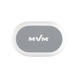 Держатель для швабры MVM округлый пластиковый серый BP-19 white/gray 3 из 15