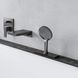 Душова лійка HANSGROHE Raindance Select із кнопкою 125мм пластикова чорна 26530340 4 з 5