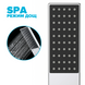 Водосберегающая душевая лейка DROP SPA1F-MAX - Экономия воды 42% 2 из 9