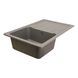 Мийка для кухні гранітна прямокутна PLATINUM 7850 VERONA 780x500x180мм без сифону сіра PLS-A25159 4 з 5