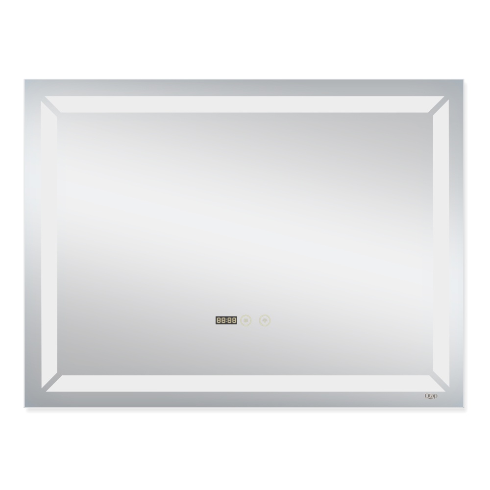 Зеркало прямоугольное для ванны Q-TAP Mideya 60x80см c подсветкой сенсорное включение антизапотевание QT2078F605W