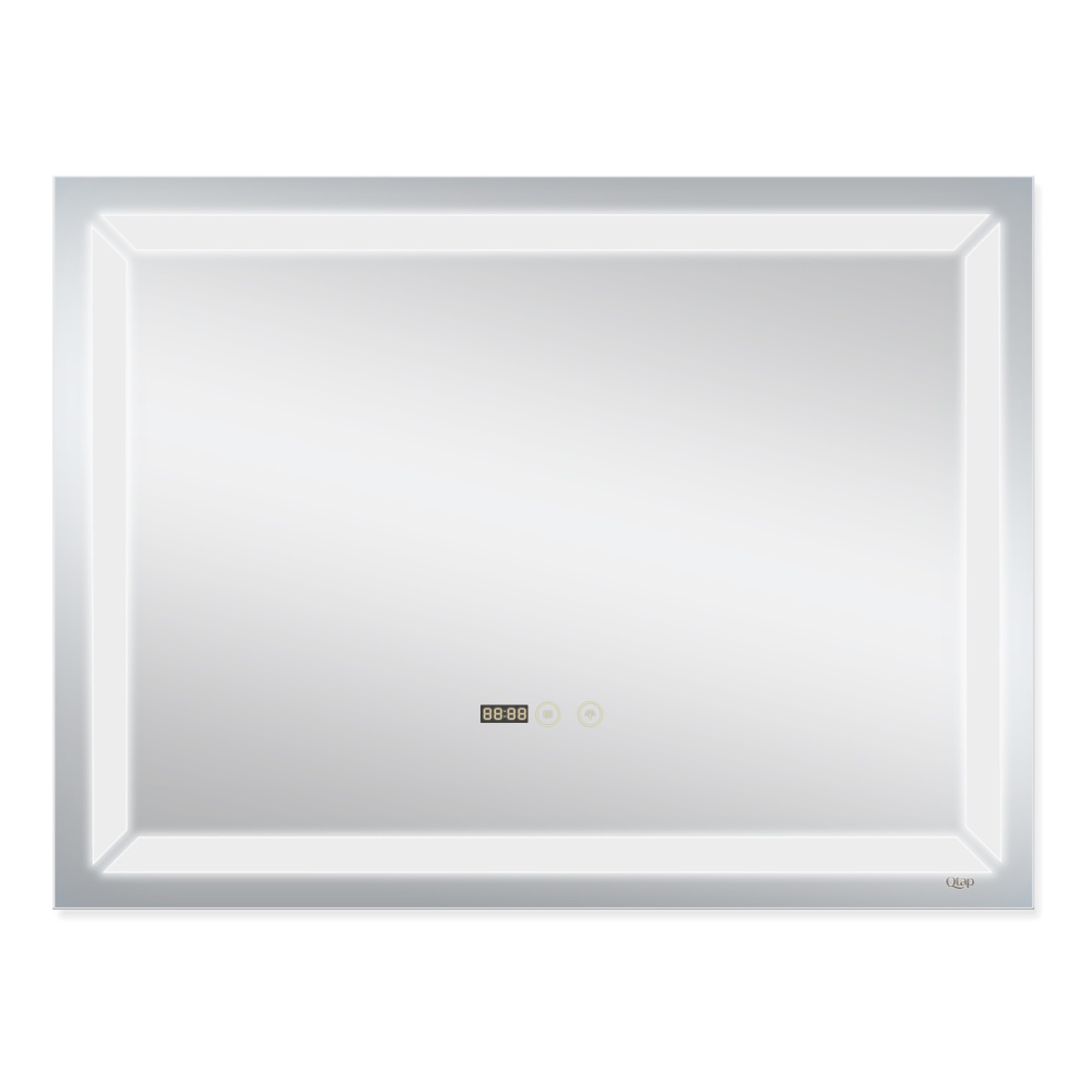 Зеркало прямоугольное для ванны Q-TAP Mideya 60x80см c подсветкой сенсорное включение антизапотевание QT2078F605W