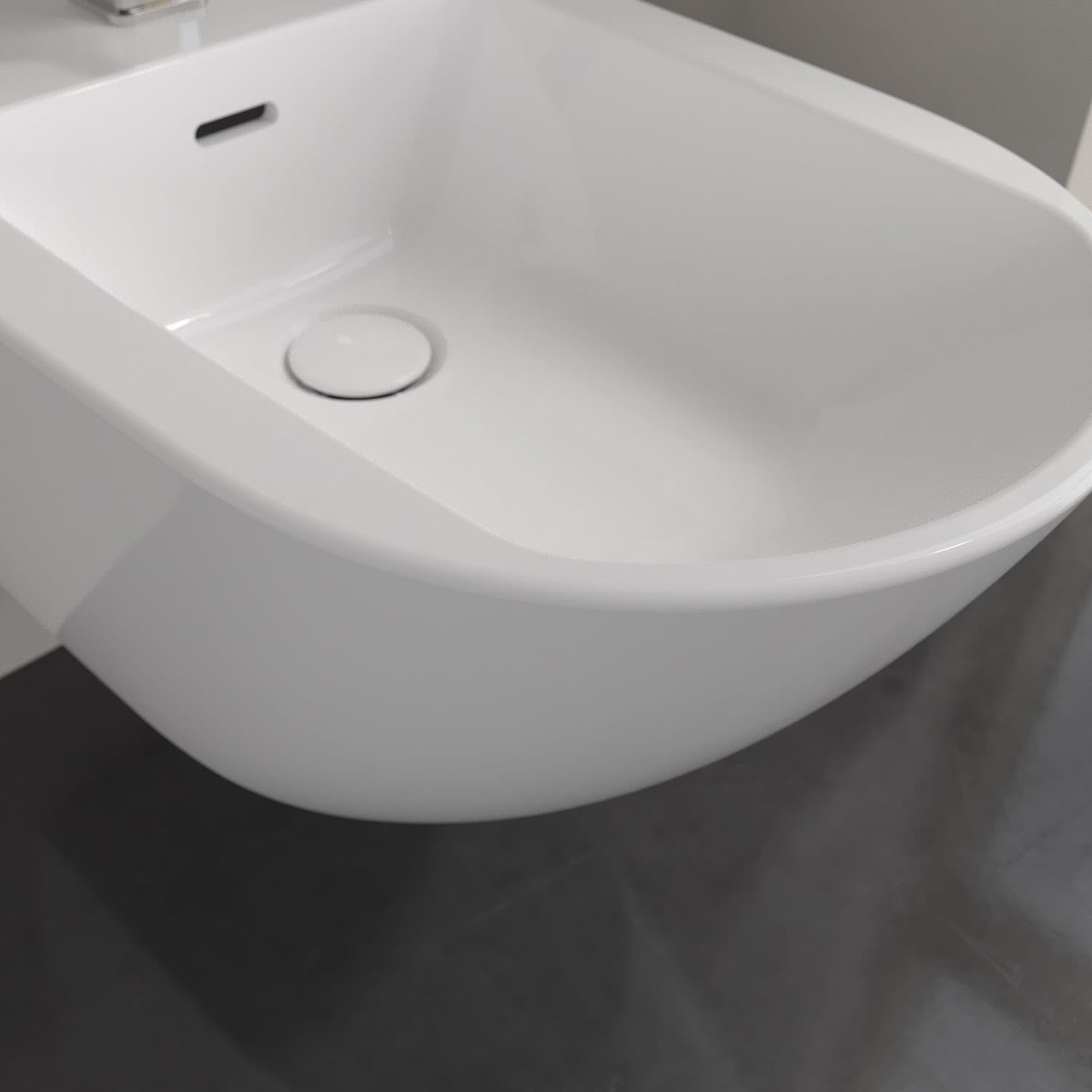 Биде подвесное VILLEROY&BOCH Subway 3.0 белое 44700001