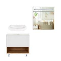 Набор мебели в ванную Q-TAP Robin белый QT044RO42976