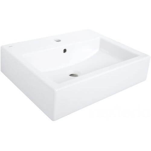Умивальник підвісний для ванної 500мм x 460мм KOLO TWINS білий прямокутна L51150000