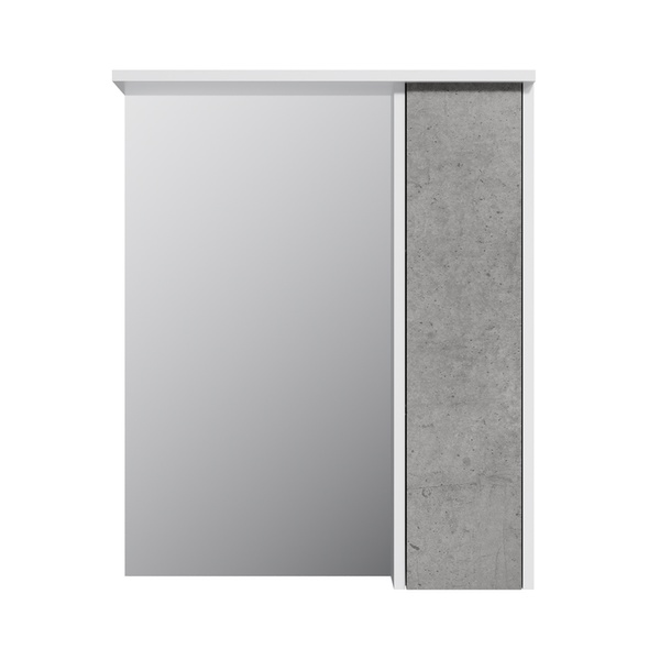 Шкаф с зеркалом для ванны AM.PM GEM S 60x72x16.7см c подсветкой серый M91MPR0601BF38