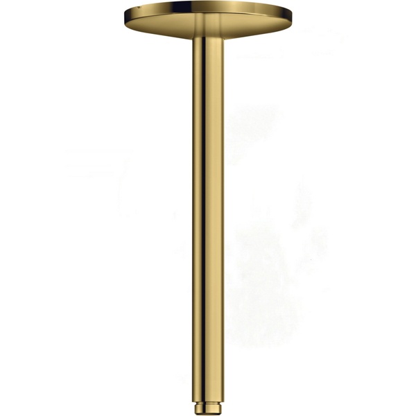 Кронштейн потолочный HANSGROHE AXOR One для верхнего душа 300мм латунный золото 48495990