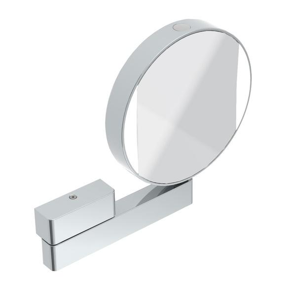 Косметичне дзеркало із підсвіткою EMCO Spiegel 1095 060 17 кругле підвісне металеве хром