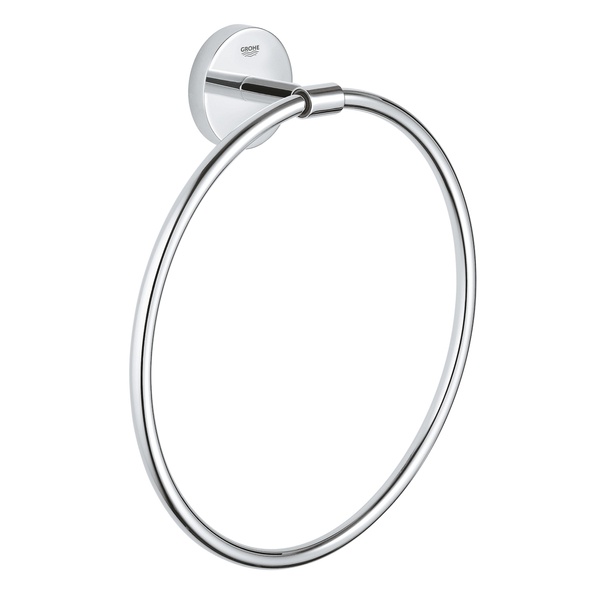 Держатель-кольцо для полотенец GROHE QuickFix Start Cosmopolitan 41167000 200мм округлый металлический хром CV031780