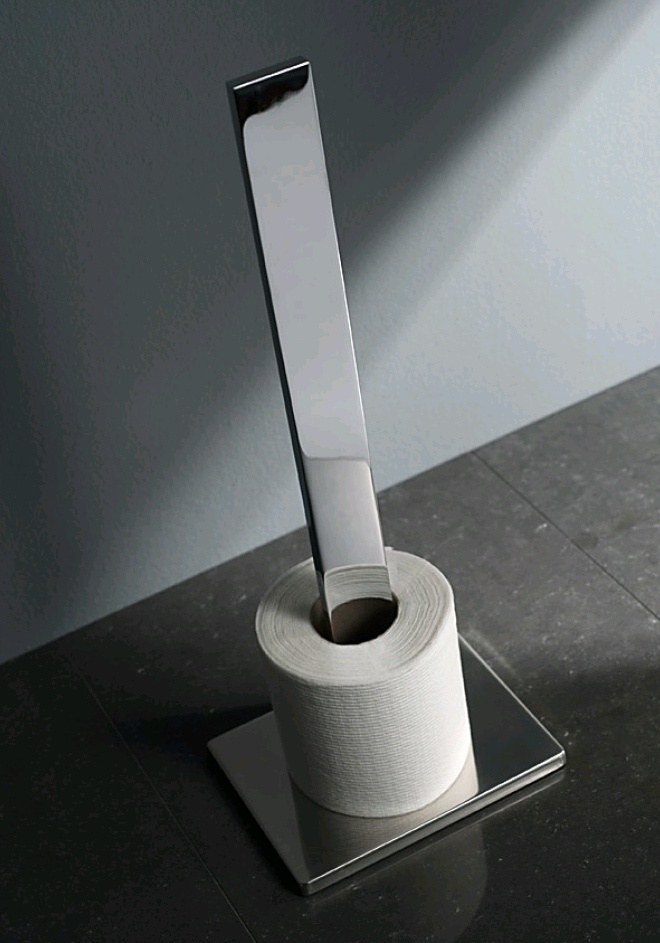 Подставка для туалетной бумаги HACEKA Edge хром металл 1143818
