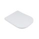 Унітаз підвісний безобідковий білий Q-TAP Presto із сидінням з мікроліфтом QT24332615EW 7 з 13