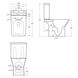 Унитаз-компакт напольный безободковый белый VOLLE LEON сиденье микролифт выпуск в стену 13-11-959 2 из 2