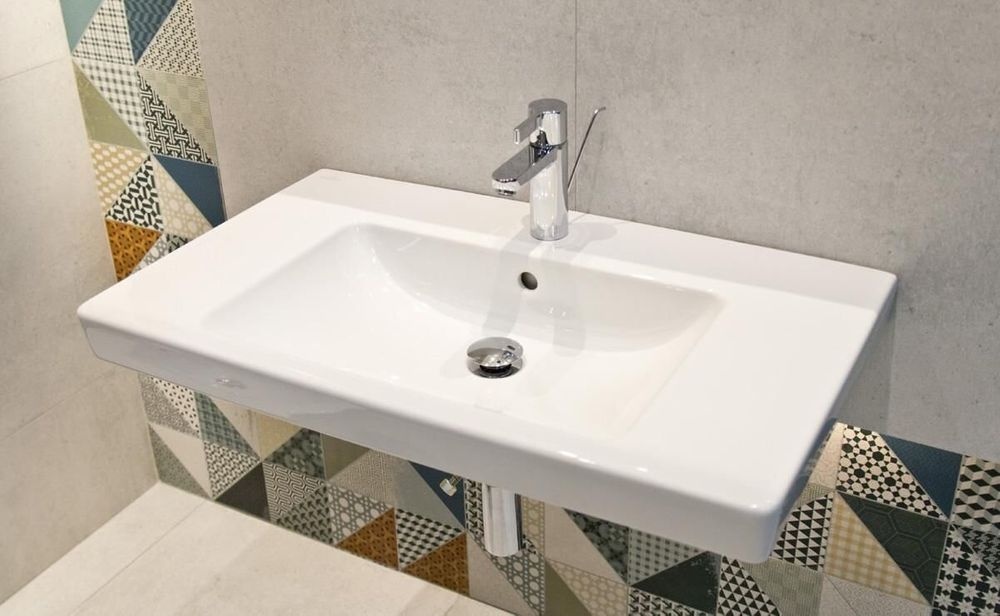 Раковина подвесная для ванны 800мм x 470мм VILLEROY&BOCH SUBWAY 2.0 белый прямоугольная 71758001