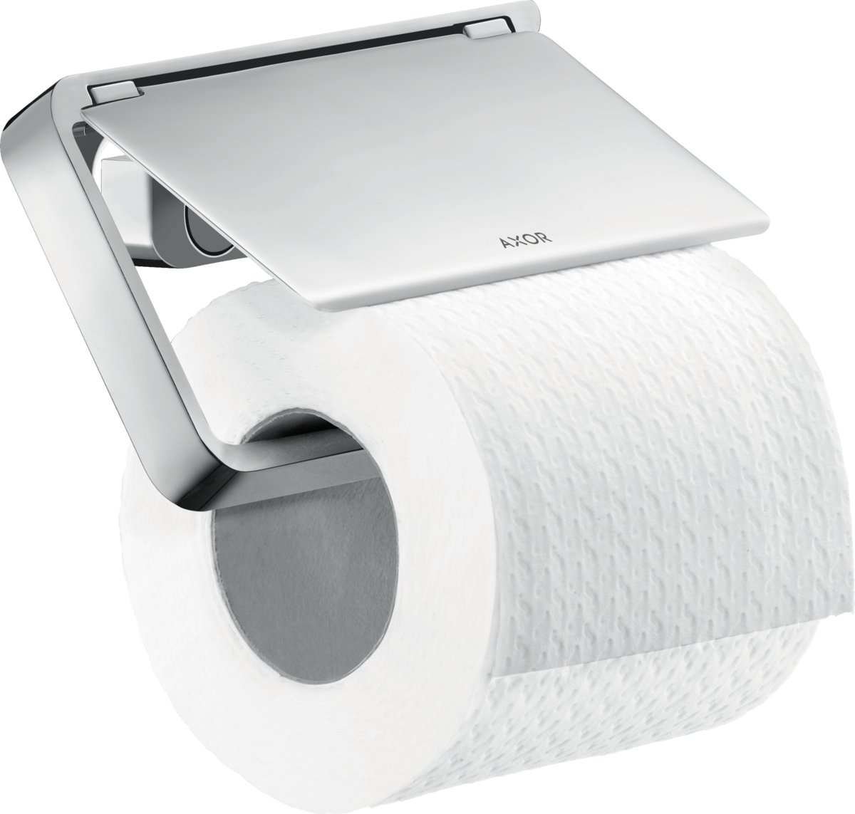 Держатель туалетной бумаги с крышкой HANSGROHE AXOR хром металл 42836000