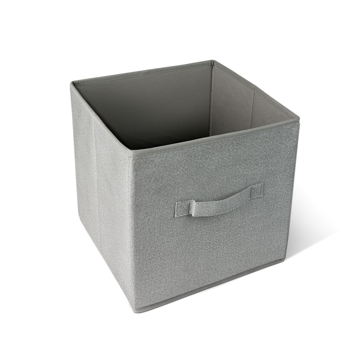 Ящик для хранения MVM тканевый серый 280x280x280 TH-08 GRAY