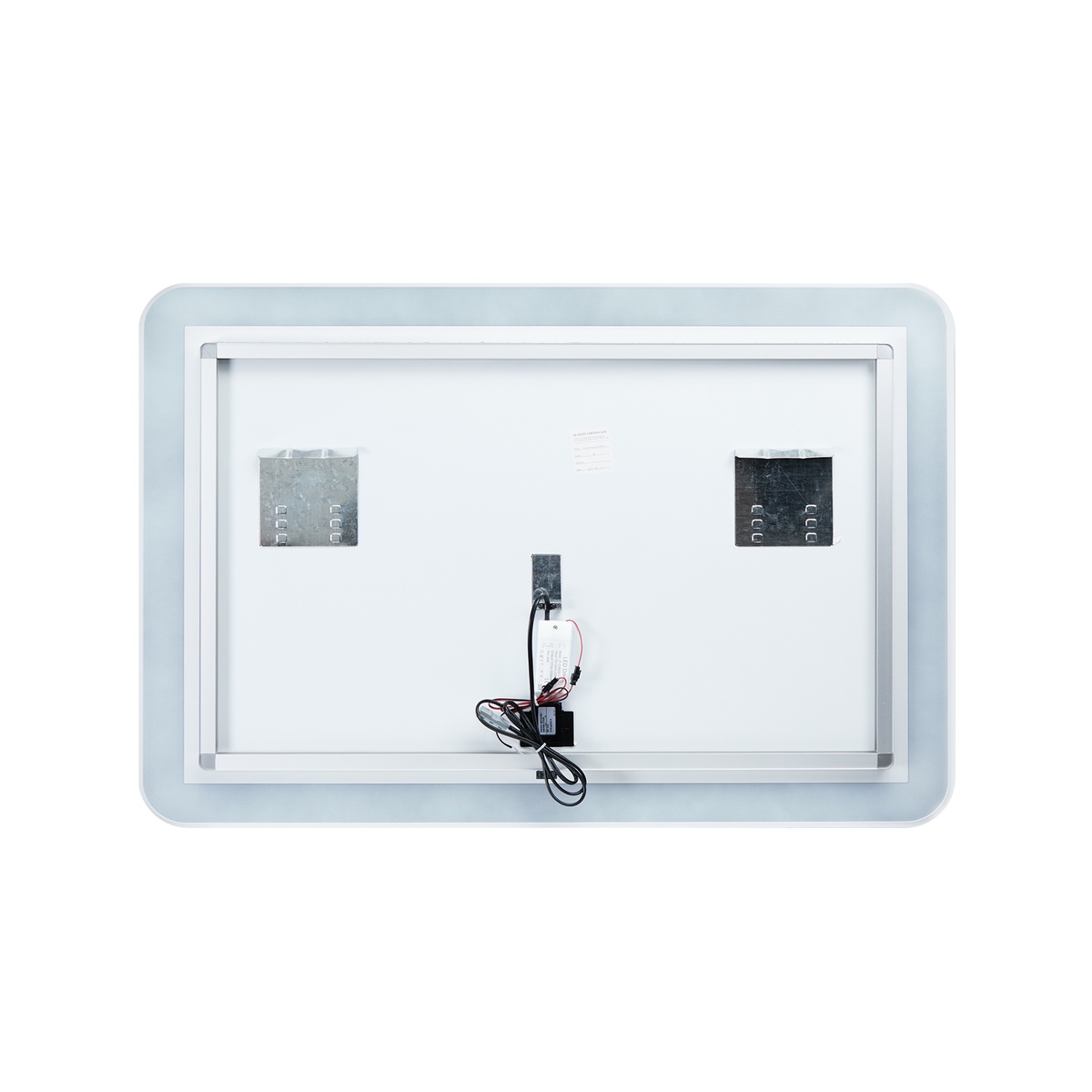 Зеркало прямоугольное в ванную Q-TAP Swan 70x100см c подсветкой сенсорное включение QT1678141470100W