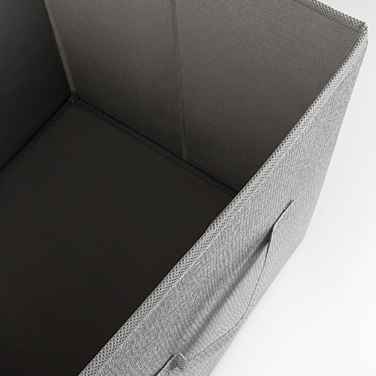Ящик для хранения MVM тканевый серый 280x280x280 TH-08 GRAY