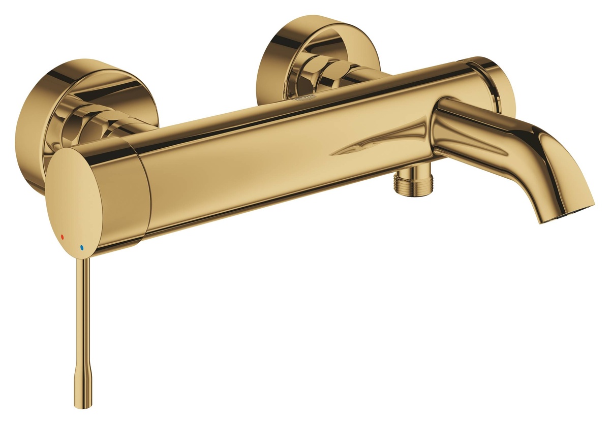 Змішувач для ванної одноважільний із коротким виливом GROHE Essence золото латунь 33624GL1