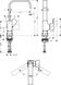 Змішувач для раковини із високим виливом HANSGROHE METROPOL хром латунь з донним клапаном 32511000 2 з 6
