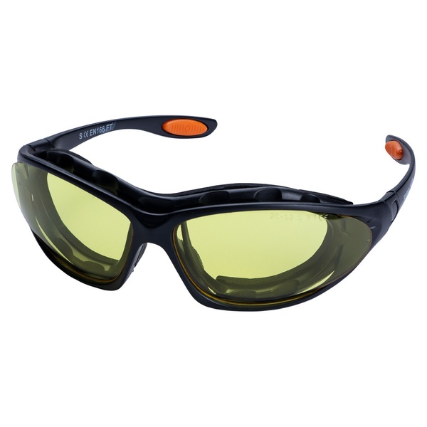Набор защитных очков с обтюратором и сменными скобками Super Zoom anti-scratch, anti-fog (янтарь) SIGMA (9410921)