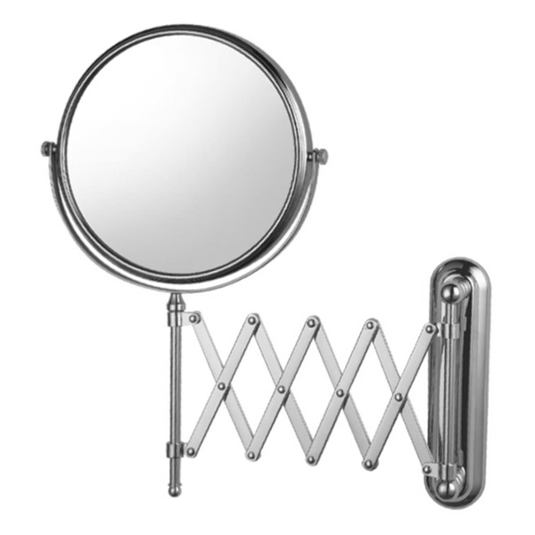 Косметическое зеркало VOLLE 2500.280501 круглое подвесное металлическое хром