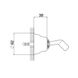 Тримач для ручної душової лійки DEVIT Charlestone латунний хром DS9008202 2 з 2