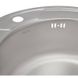 Кухонна мийка сталева кругла IMPERIAL 490мм x 490мм мікротекстура 0.8мм із сифоном IMP49008MICDEC 6 з 7