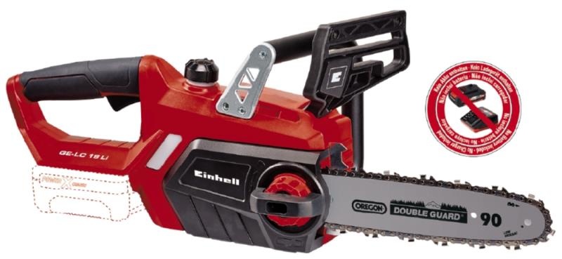 Пила цепная аккумуляторная Einhell GE-LC 18 Li-Solo 18В PXC шина 25см 4.3м/с 2.97кг без АКБ и ЗП