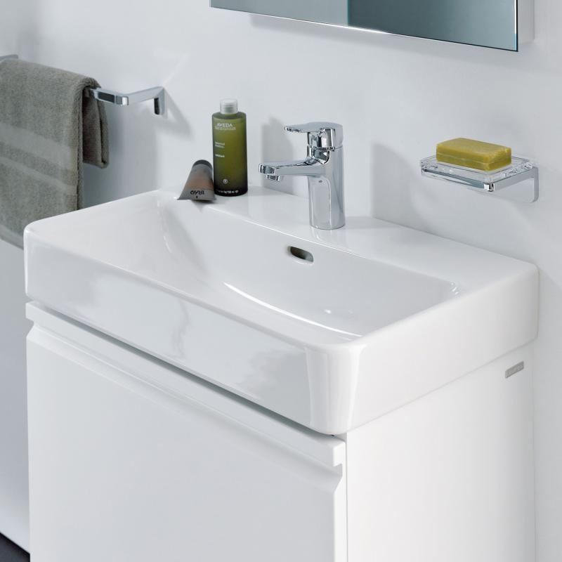 Раковина підвісна для ванної 650мм x 465мм LAUFEN PRO S білий прямокутна H8109640001041
